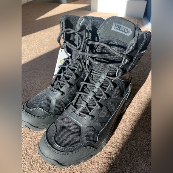 First Tactical Men’s 7” Boots in size 12, black, NWT - Picture 6 of 7